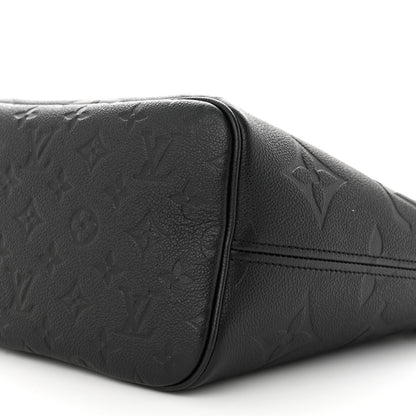 Louis Vuitton Empreinte Monogram Giant Neverfull MM Black 9 of 11