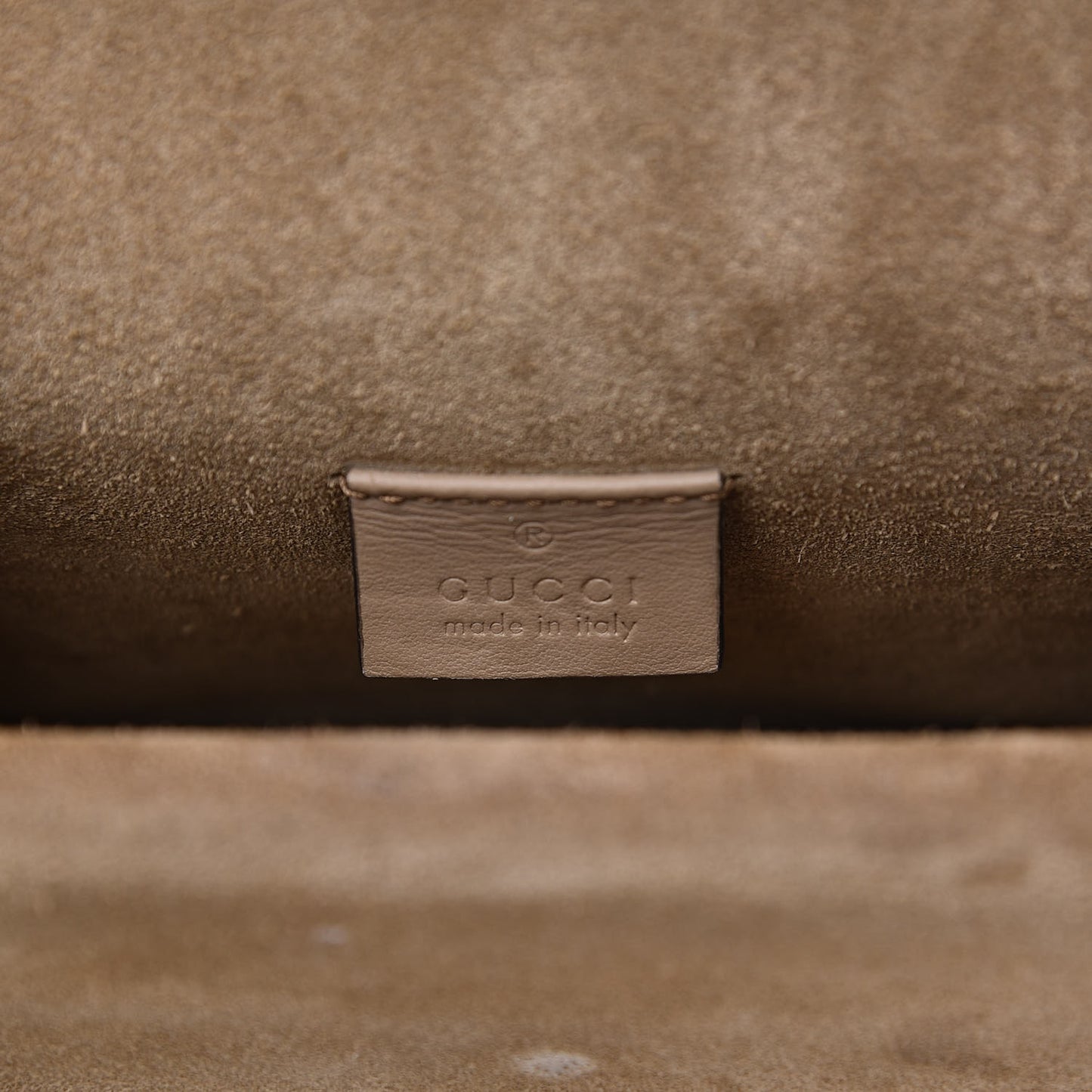 GG Supreme Monogram Mini Dionysus Shoulder Bag Taupe