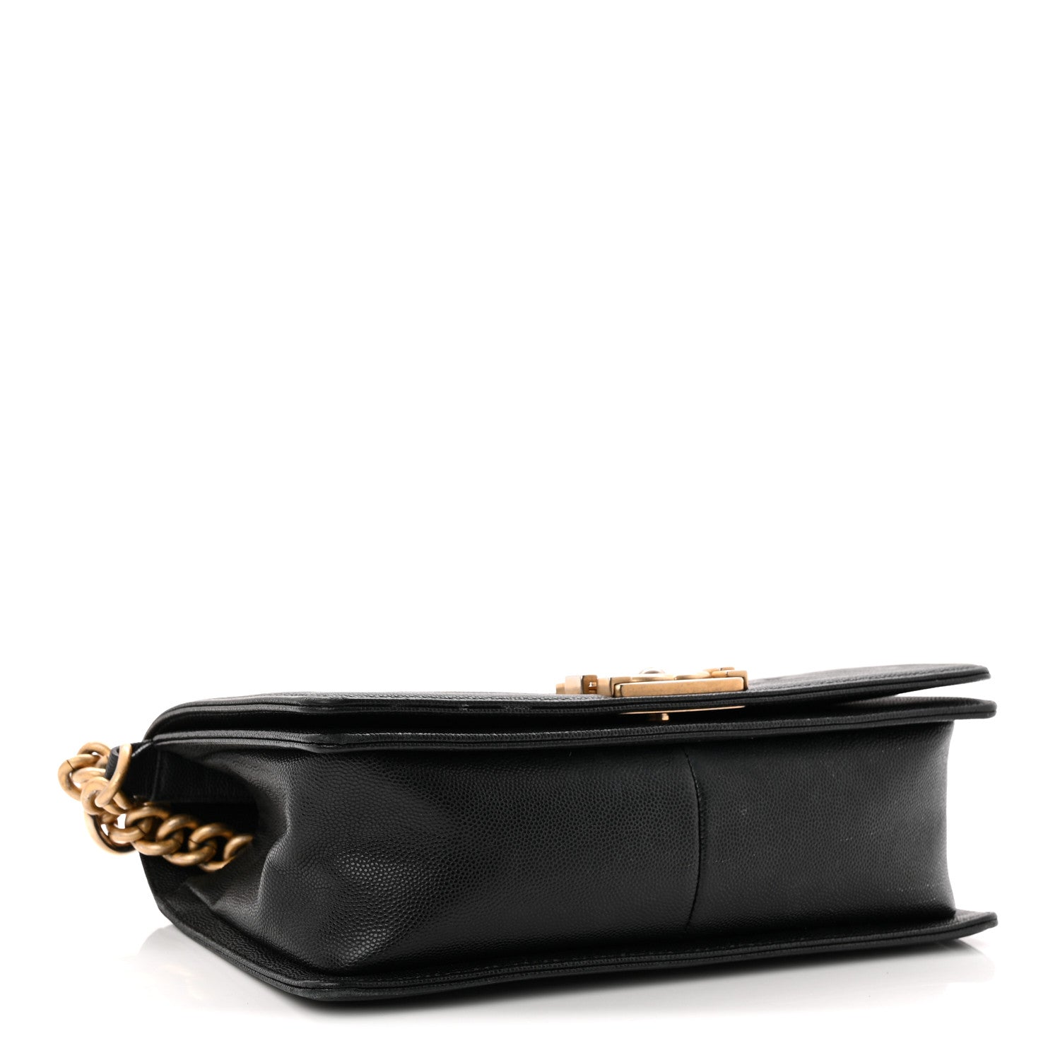Chanel Caviar Quilted Medium Boy Flap Black 4 of 11