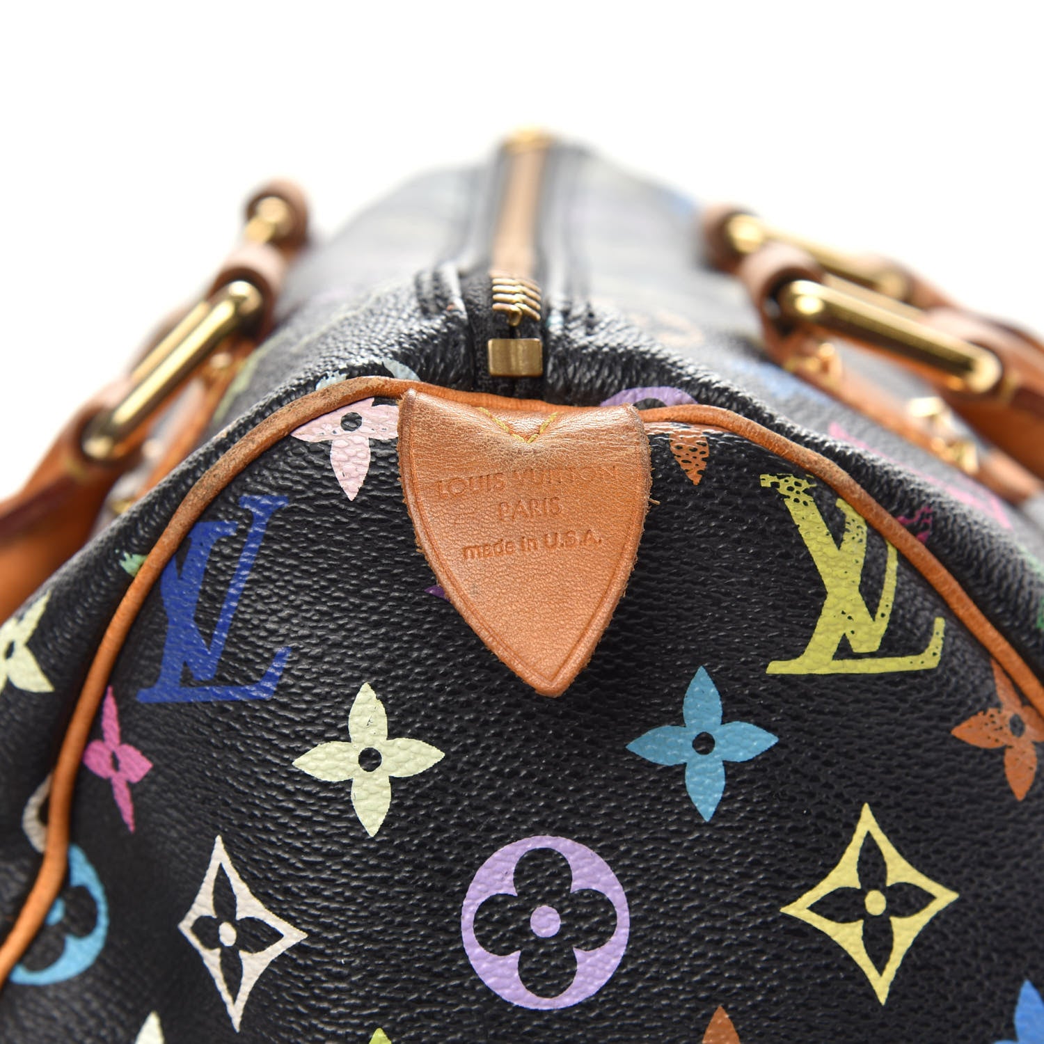 Louis Vuitton Monogram Multicolor Speedy 30 Black 10 of 17