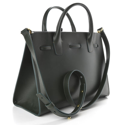Mansur Gavriel Calfskin Mini Sun Bag Moss 3 of 9