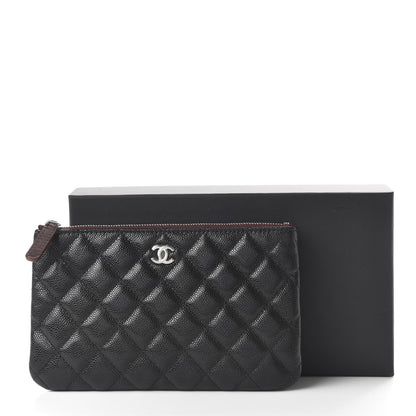 Chanel Caviar Quilted Cosmetic Case Black 11 of 11