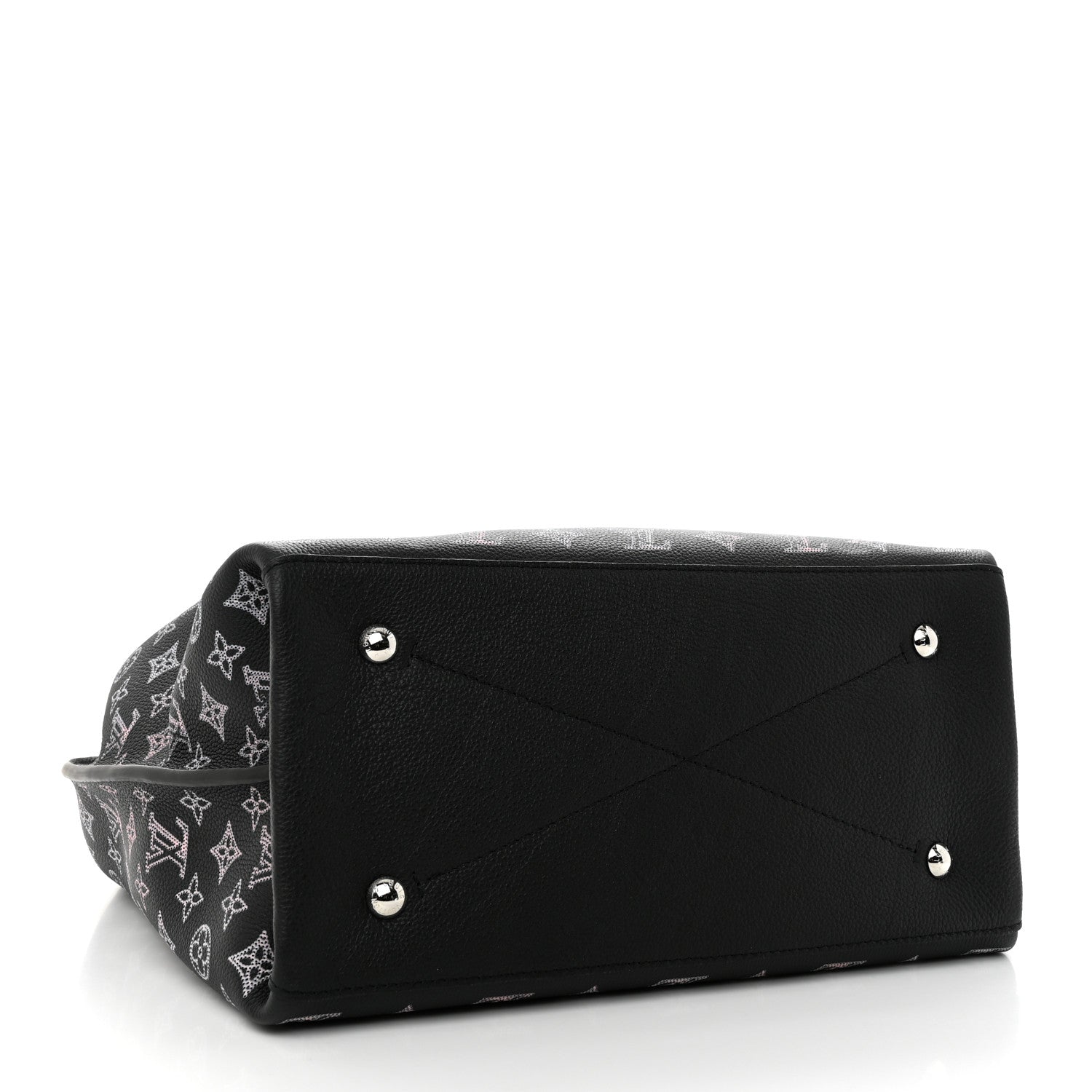 Louis Vuitton Mahina Carmel Hobo PM Black 4 of 9