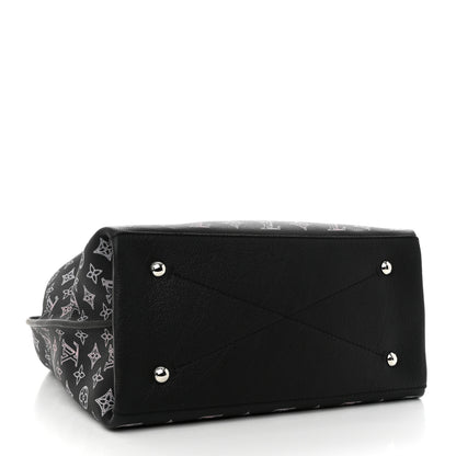 Louis Vuitton Mahina Carmel Hobo PM Black 4 of 9