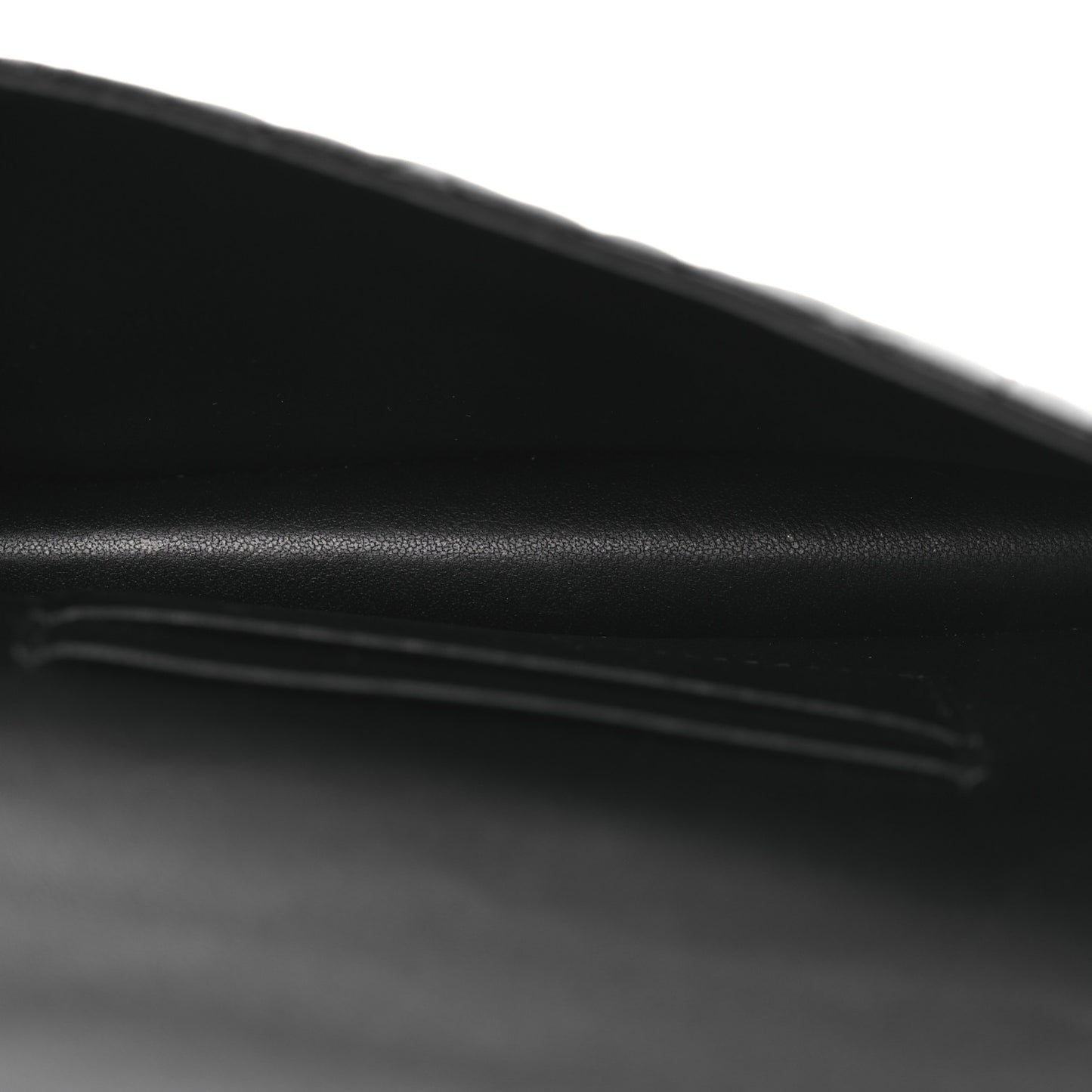 Supple Calfskin Cannage Caro Belt Pouch with Chain  Black Black