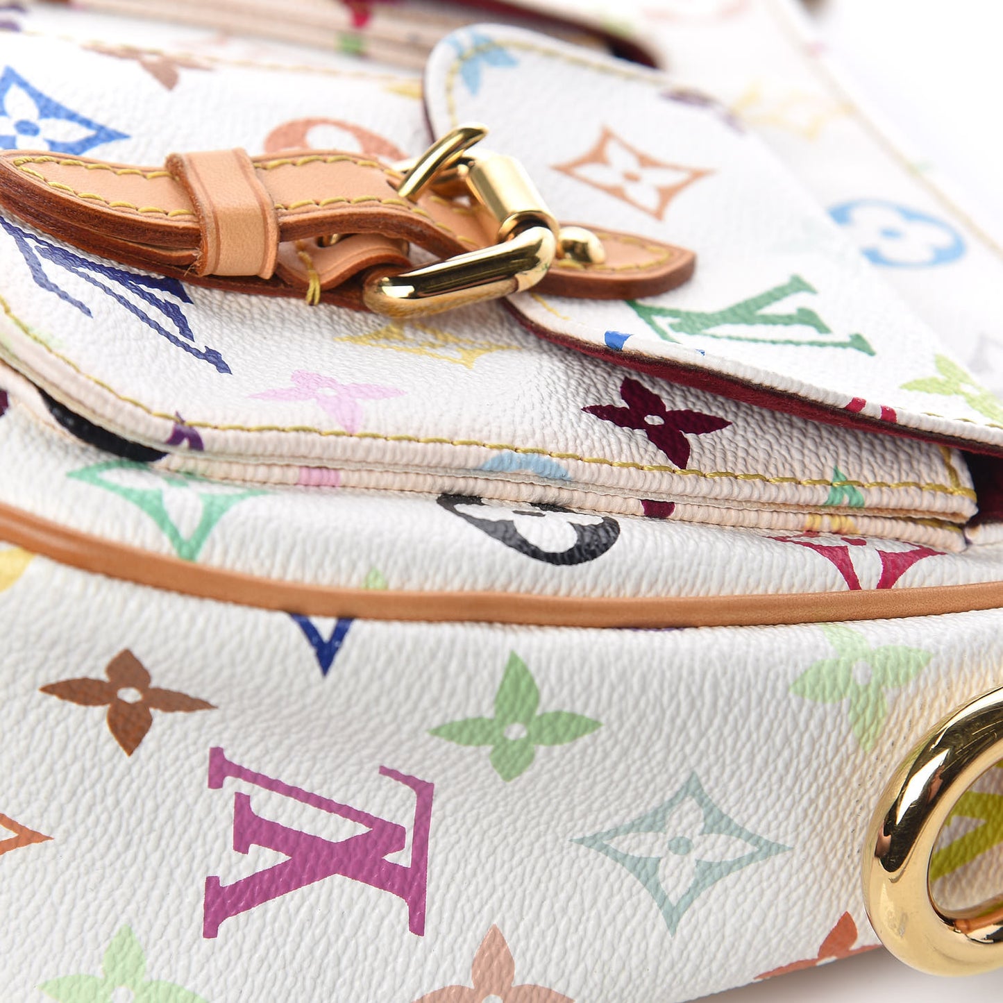 Monogram Multicolor Lodge PM White