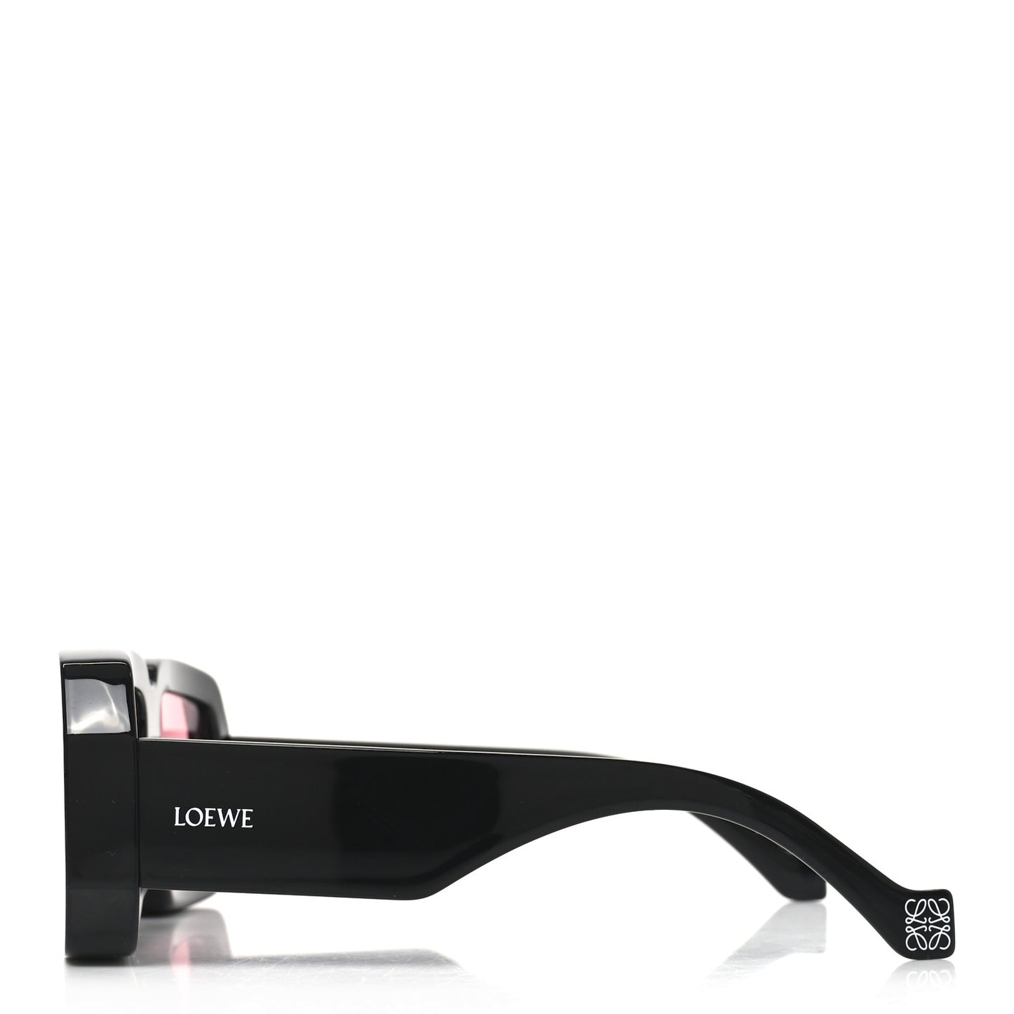 Acetate Paula's Ibiza Dive In Mask Sunglasses LW40064U Black Pink
