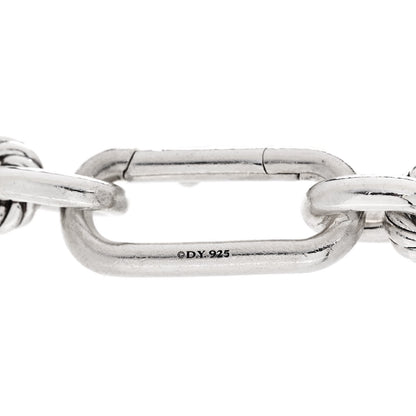 David Yurman Sterling Silver 9.8mm Lexington Chain Bracelet 4 of 4