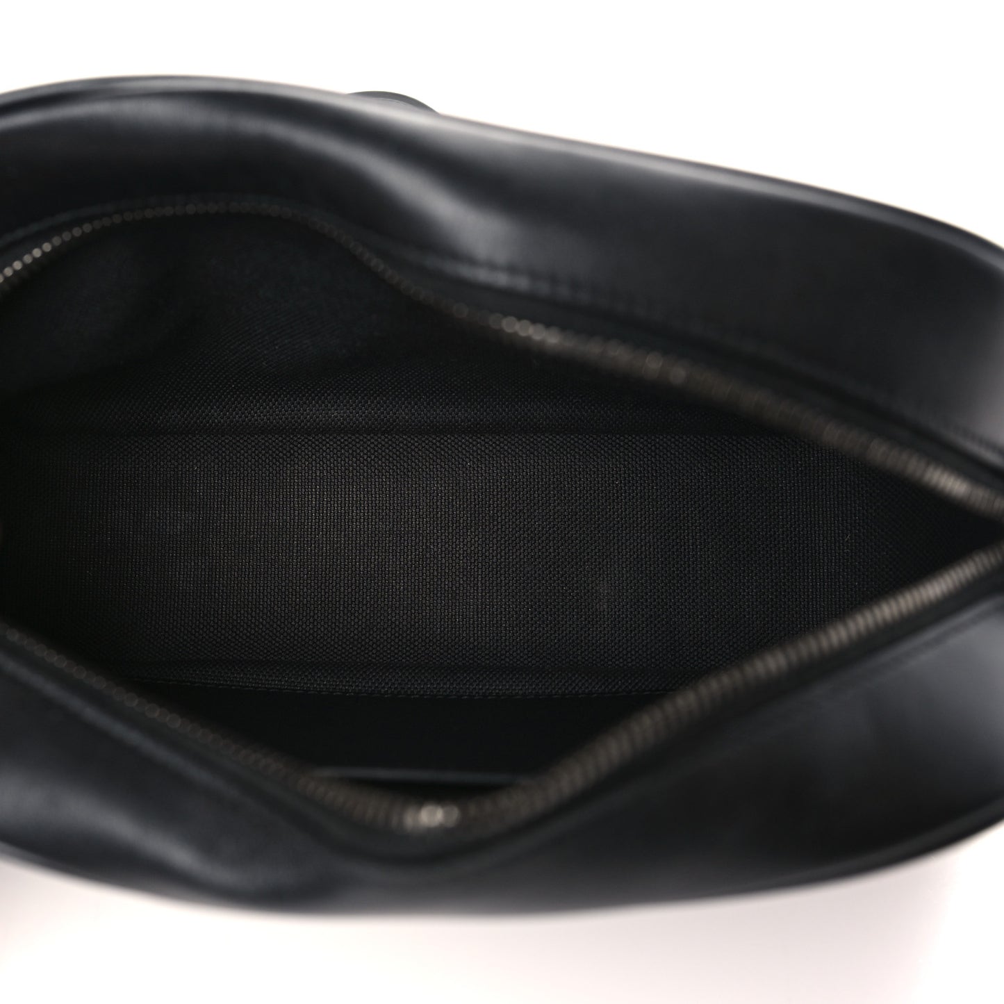 Calfskin Matelasse Monochrome Small GG Marmont Chain Shoulder Bag Black