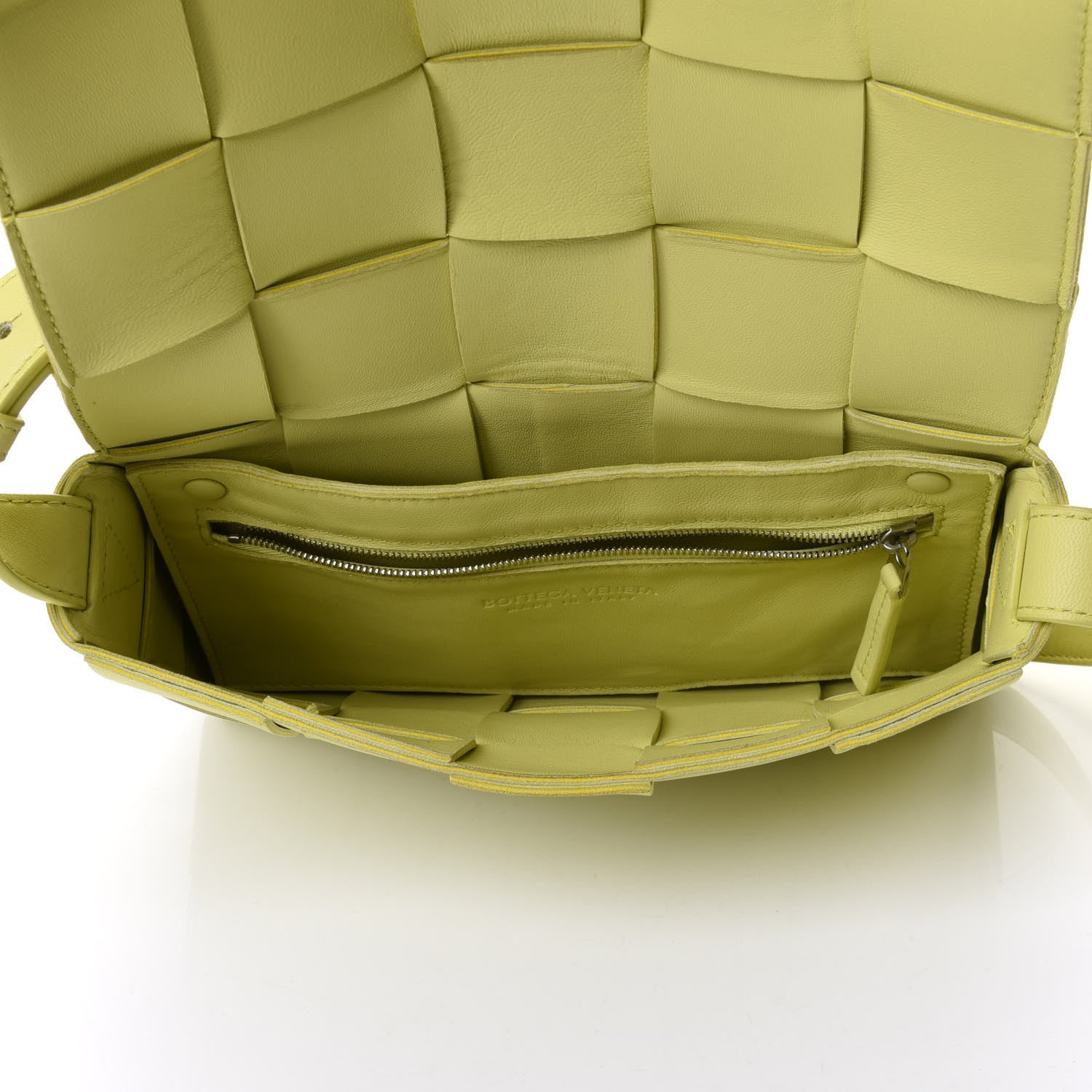 Bottega Veneta Nappa Maxi Intreccio Cassette Bag Segrass 4 of 4