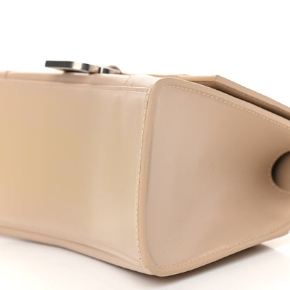 Balenciaga Shiny Box Calfskin Small Hourglass Top Handle Bag Light Beige 8 of 8