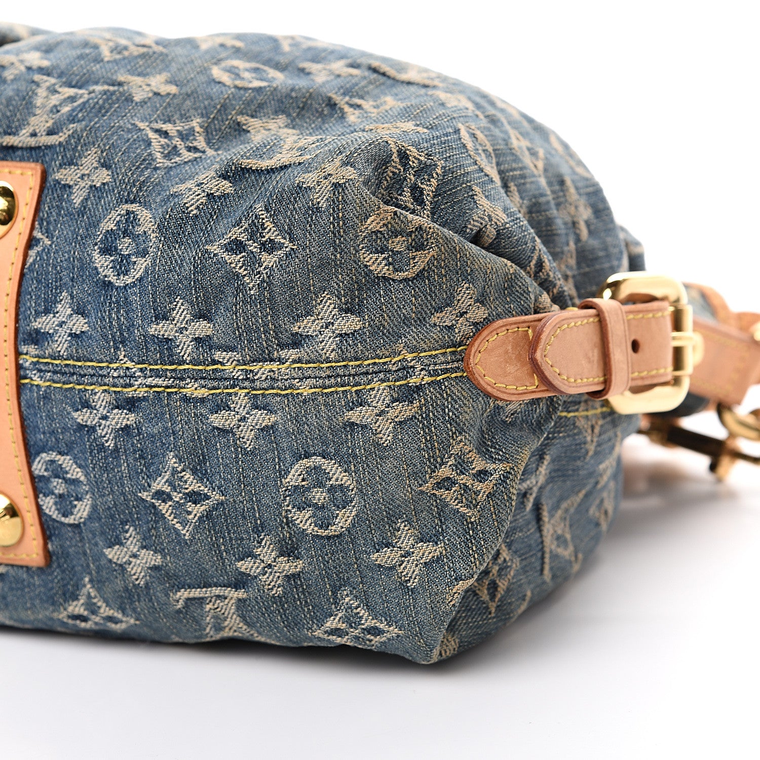 Louis Vuitton Denim Neo Cabby MM Blue 9 of 16