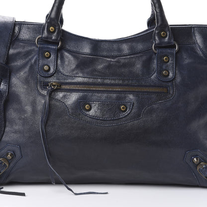 Balenciaga Chevre Classic Hardware City Marine 8 of 10