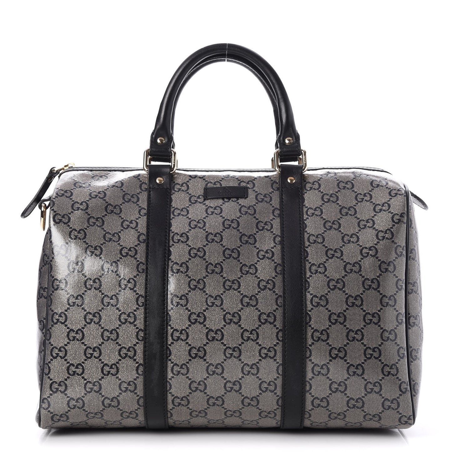 Crystal Monogram Medium Joy Boston Black
