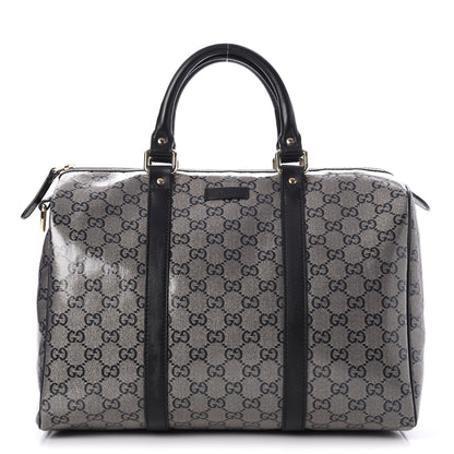 Gucci Crystal Monogram Medium Joy Boston Black 1 of 7