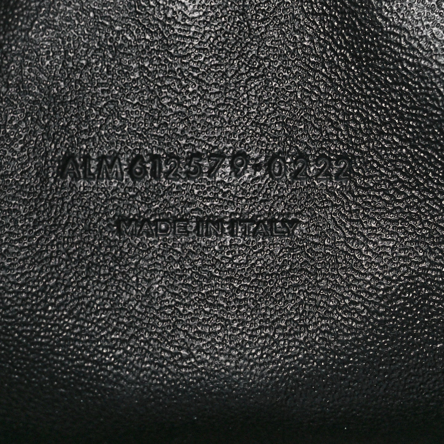 Grain De Poudre Matelasse Monogram Mini Lou Camera Bag Black