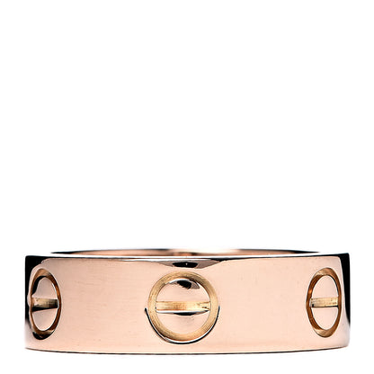 Cartier 18K Pink Gold 5.5mm LOVE Ring 50 5.25 1 of 4