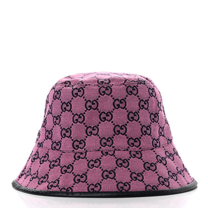 Gucci Canvas GG Monogram Bucket Hat XS Pink 4 of 9