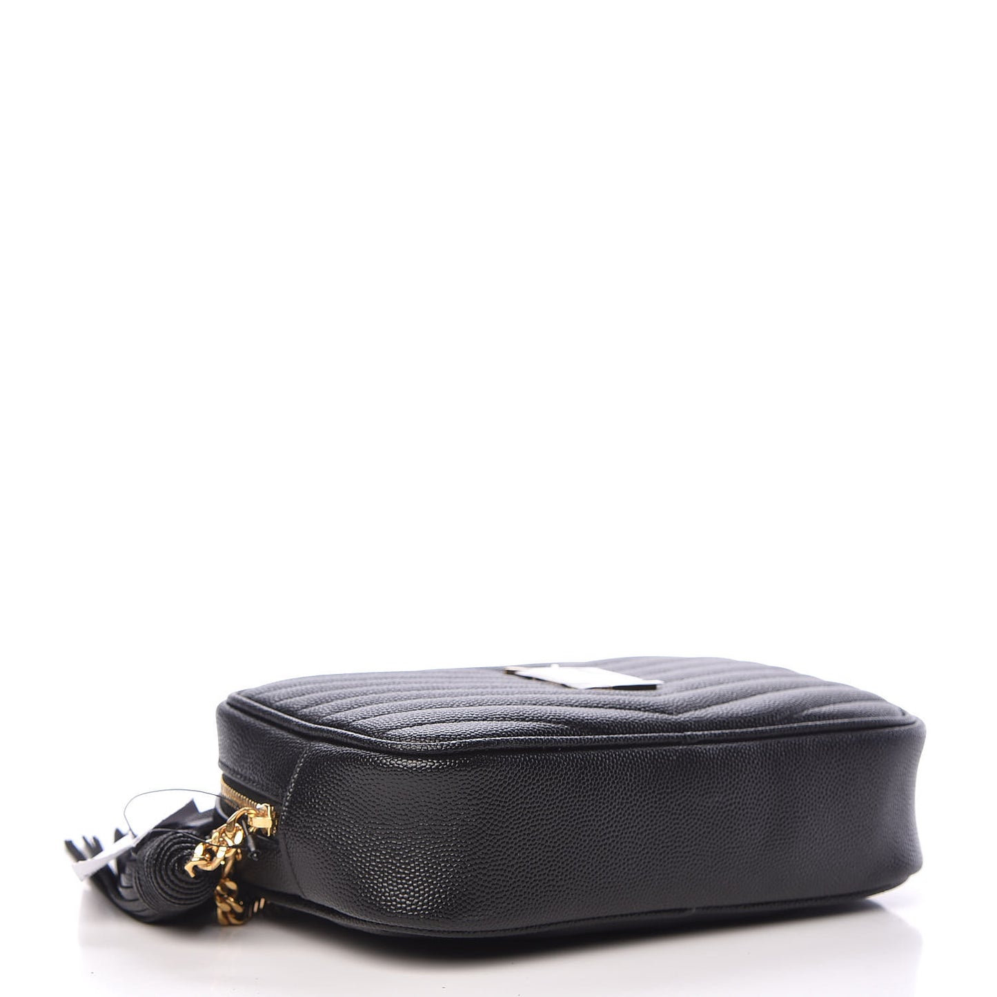 Grain De Poudre Matelasse Monogram Mini Lou Camera Bag Black