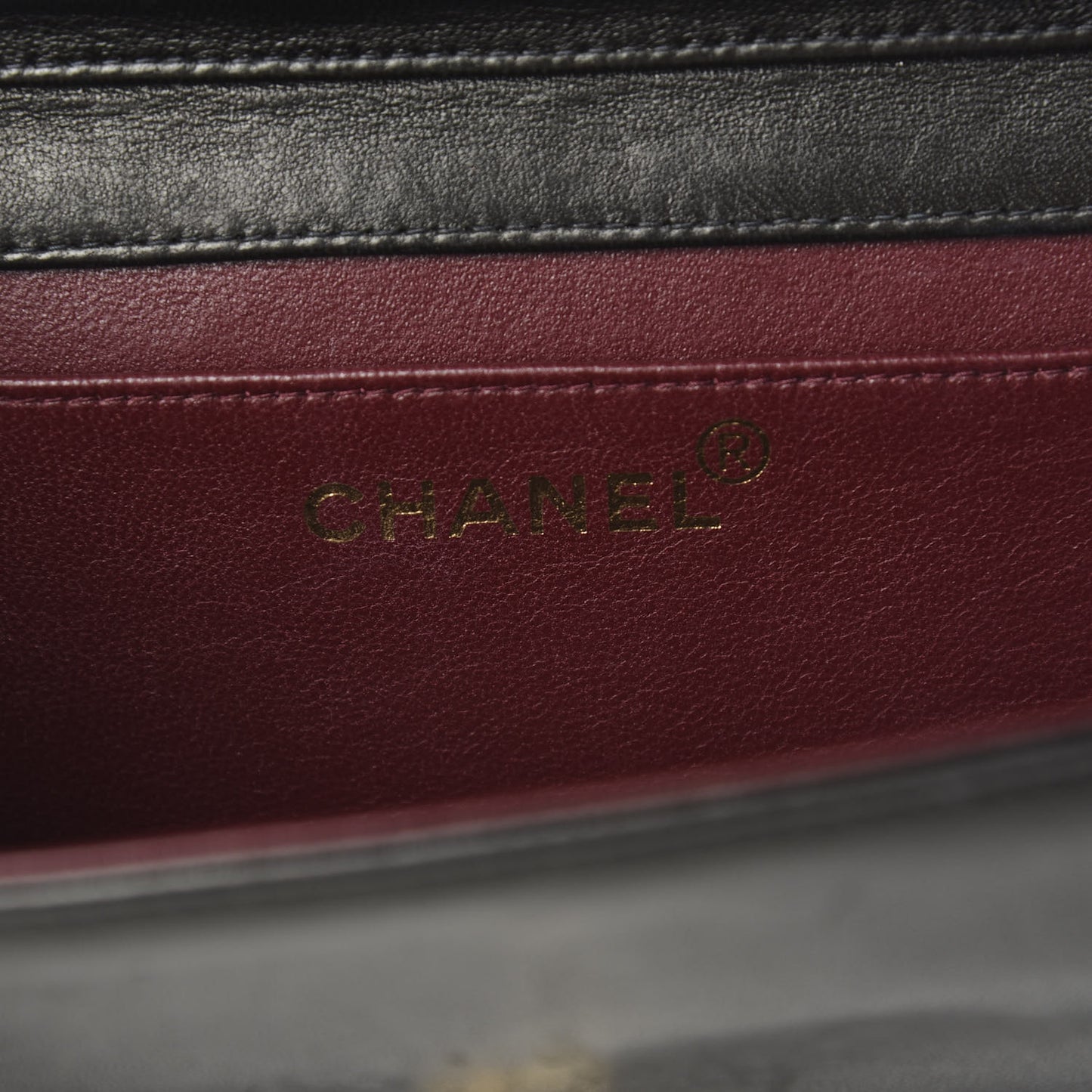 Lambskin Quilted Mini Flap Black