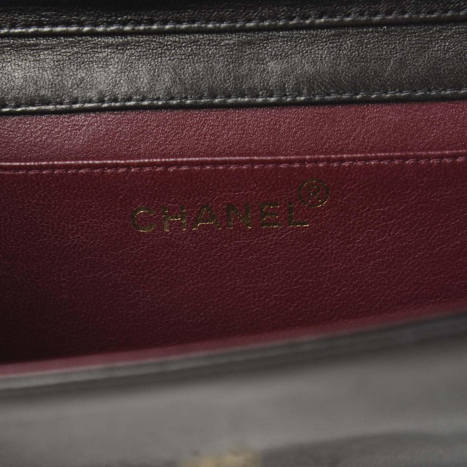 Chanel Lambskin Quilted Mini Flap Black 6 of 12