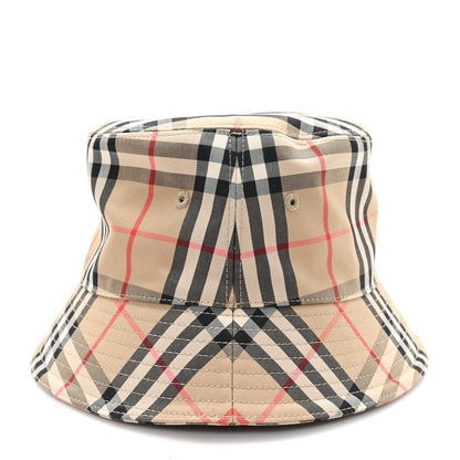 Burberry Technical Cotton Vintage Check Bucket Hat L Archive Beige 4 of 8