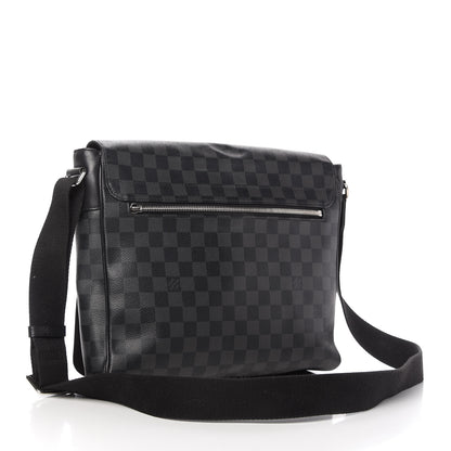 Louis Vuitton Damier Graphite District MM 3 of 10