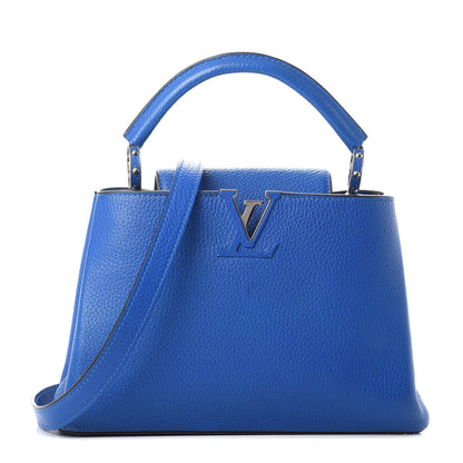Louis Vuitton Taurillon Capucines BB Royal Blue 1 of 9