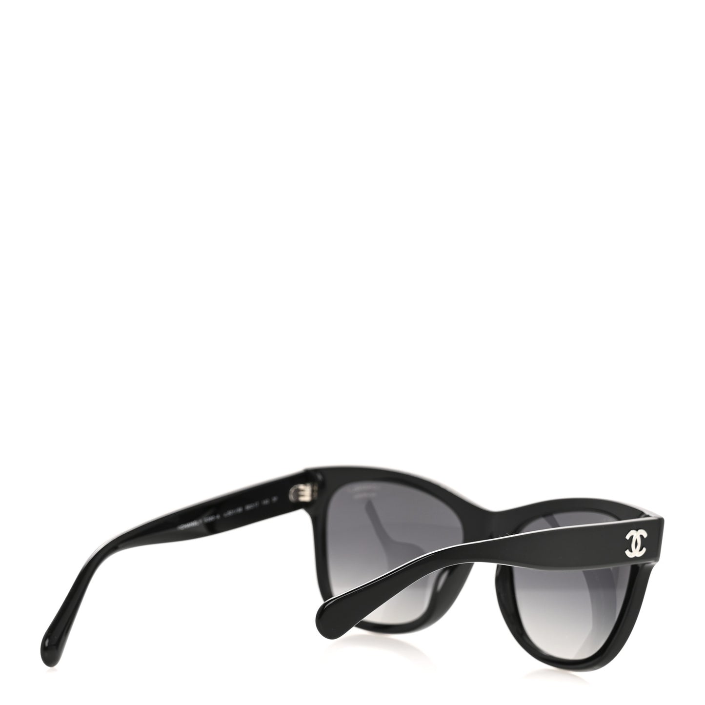 Acetate Polarized Square CC Sunglasses 5380 Black