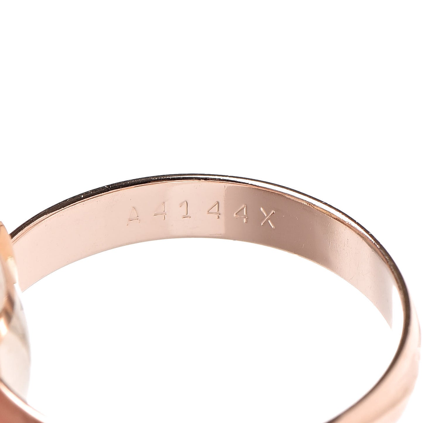 18K Pink Yellow White Gold Classic Les Must De Trinity Ring 50 5.25