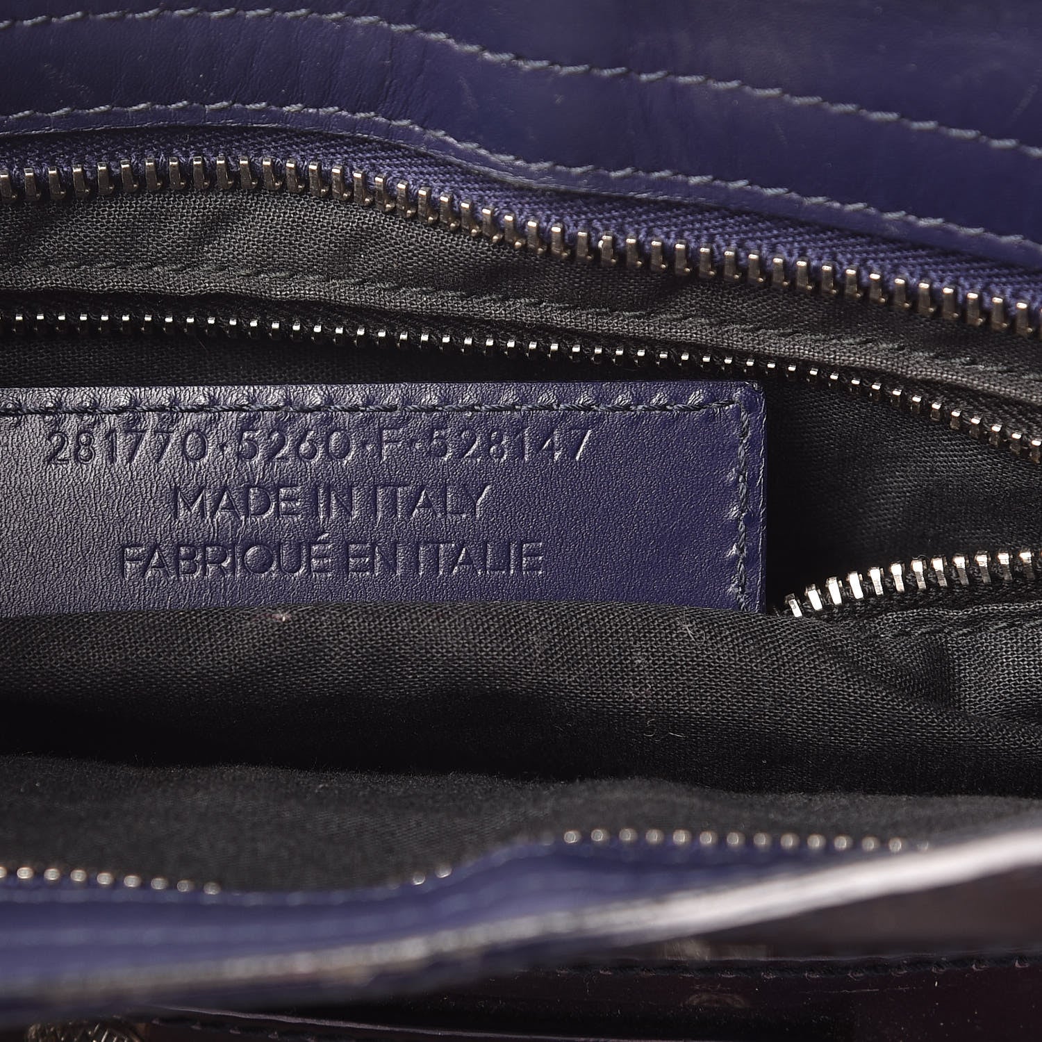 Balenciaga Smooth Calfskin Metallic Patent Giant 12 Silver Hardware City Ultraviolet 9 of 22