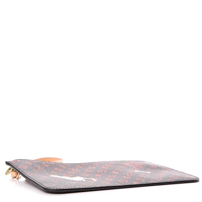 Louis Vuitton Catogram Neverfull MM GM Pochette Marron 4 of 7