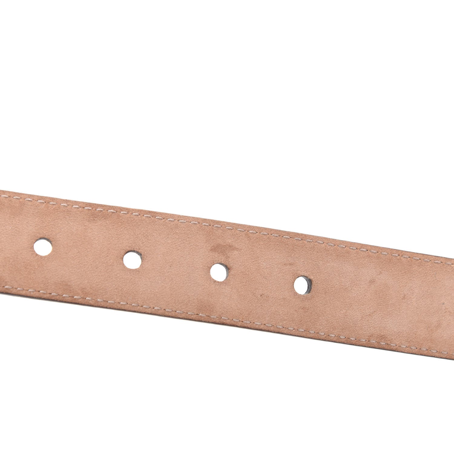 Gucci Calfskin Bamboo Buckle Belt 85 34 Red 5 of 6