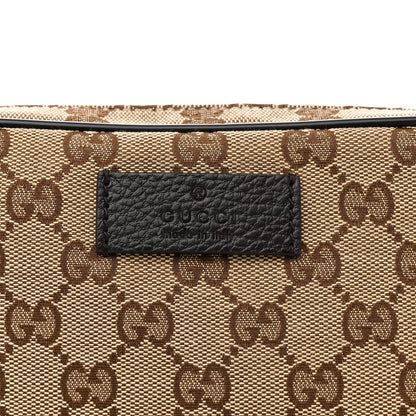 Gucci Monogram Belt Bag Dark Brown 8 of 10