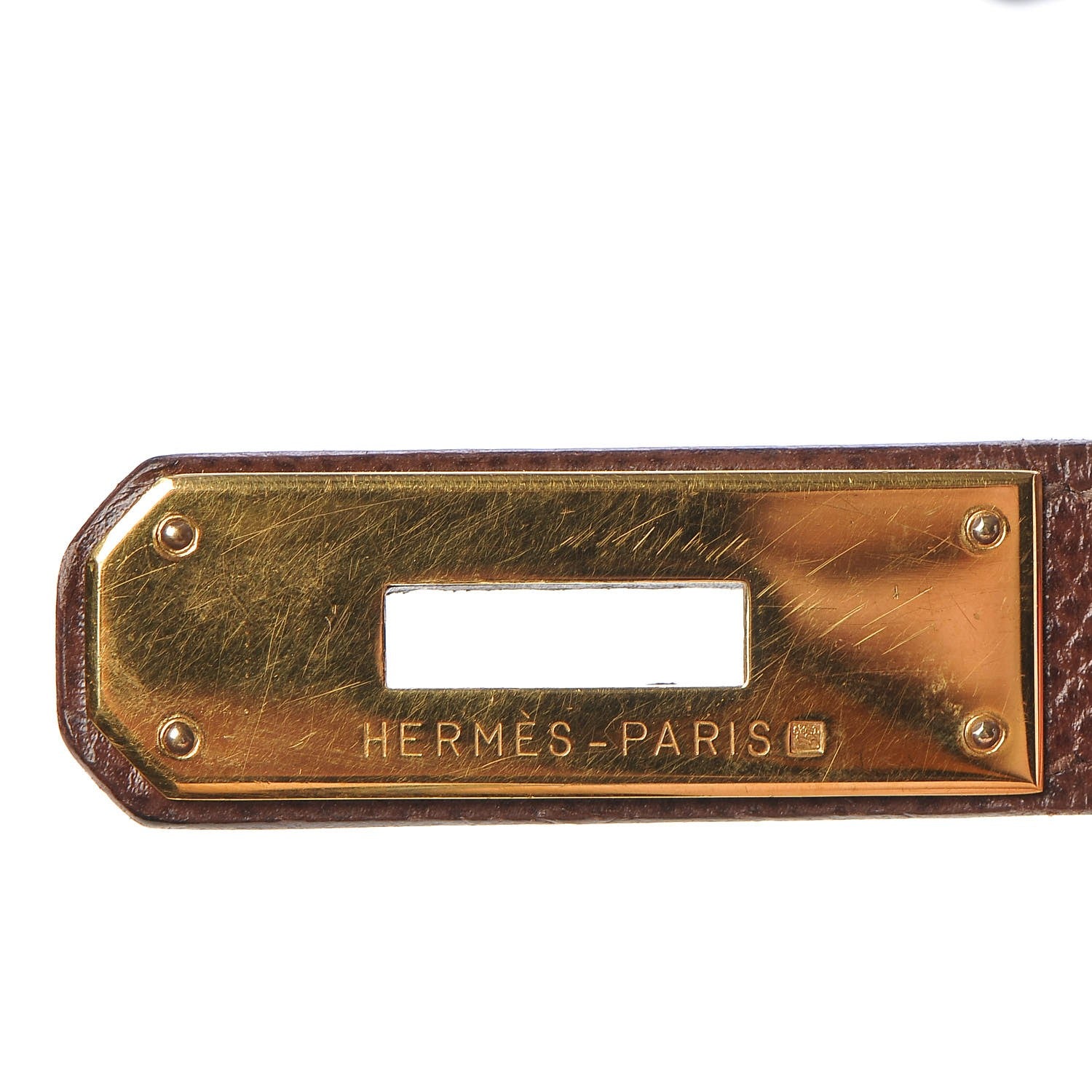 Hermes Courchevel Kelly Retourne 32 Chocolate 12 of 44