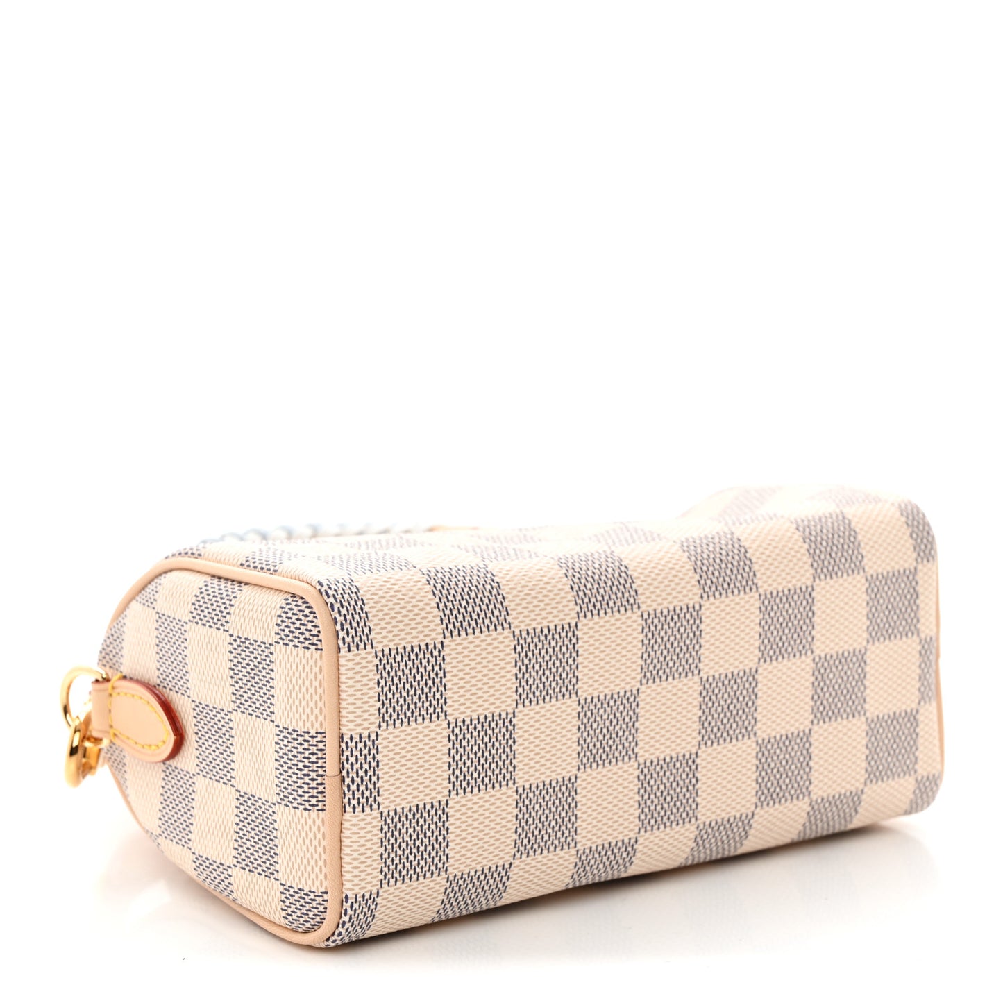 Damier Azur Braided Nano Speedy Olympus Blue White