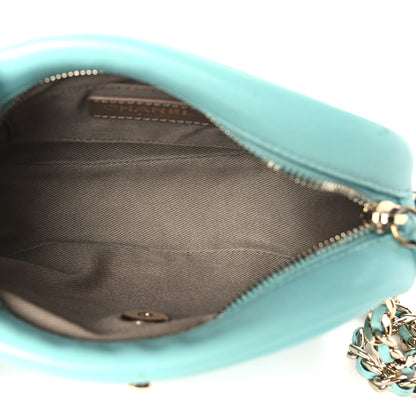 Chanel Goatskin Quilted Small Casual Trip Camera Case Light Blue 5 of 11