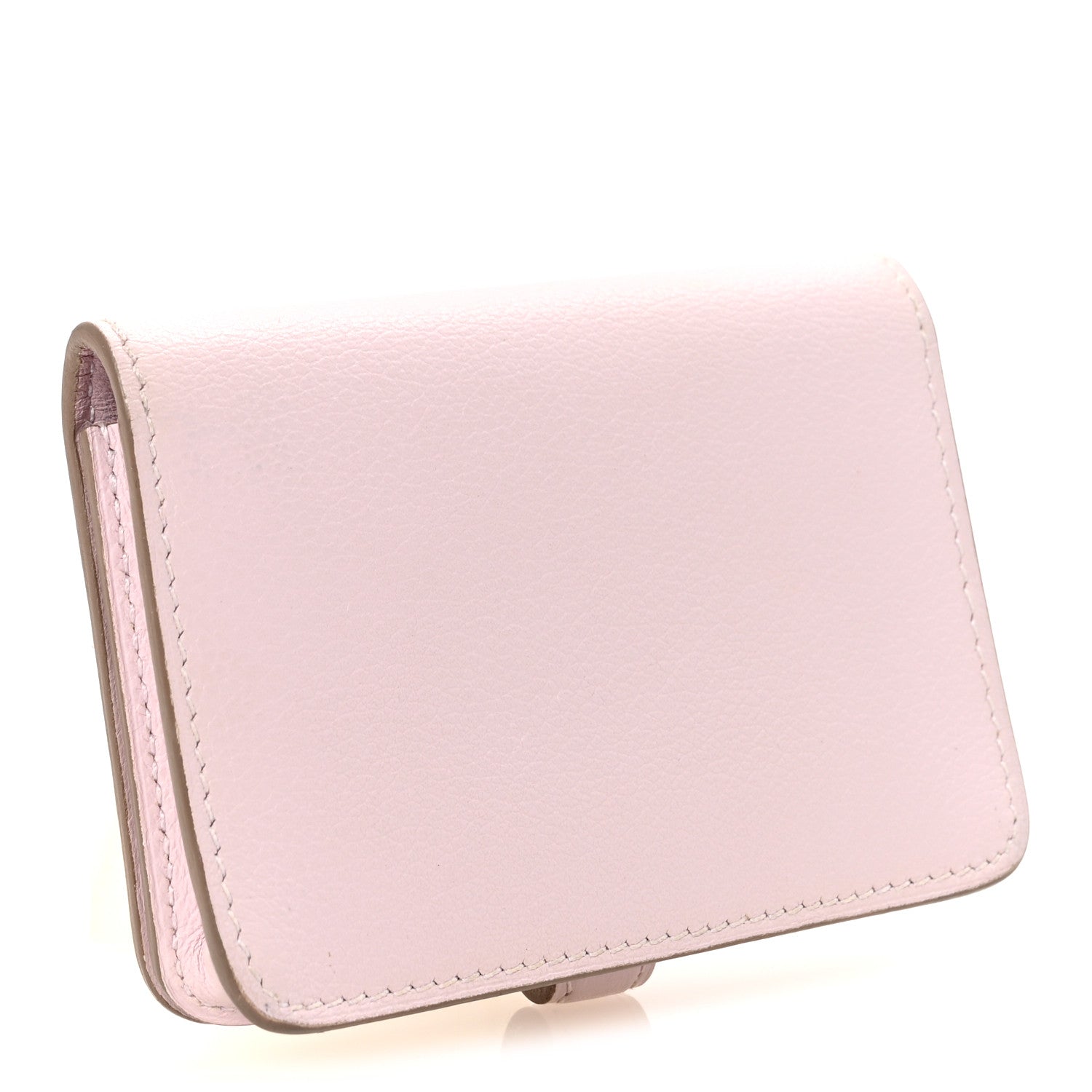 Hermes Evercolor Dogon Card Case Mauve Pale 3 of 8