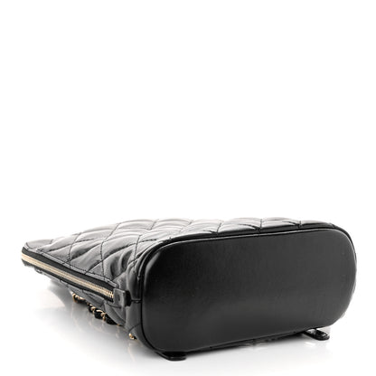 Chanel Shiny Calfskin My Pocket Backpack Black 5 of 11