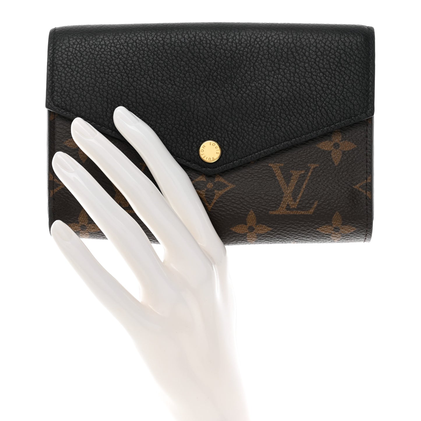 Monogram Pallas Compact Wallet Black