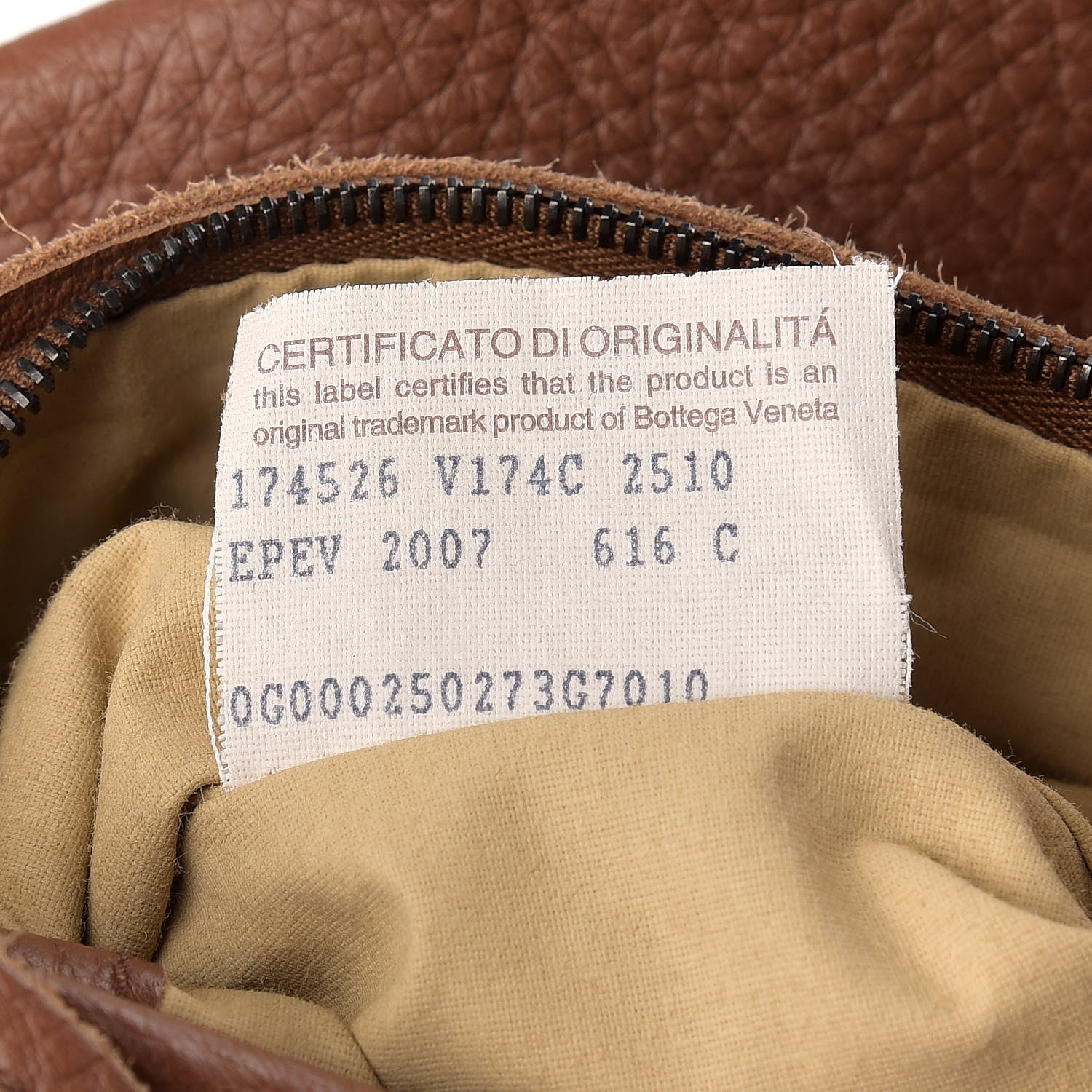 Bottega Veneta Cervo Intrecciato Shoulder Bag Noce 9 of 9