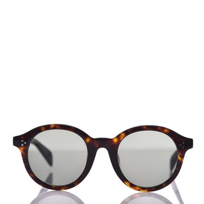 Celine Round Sunglasses CL40034F Dark Havana 2 of 7