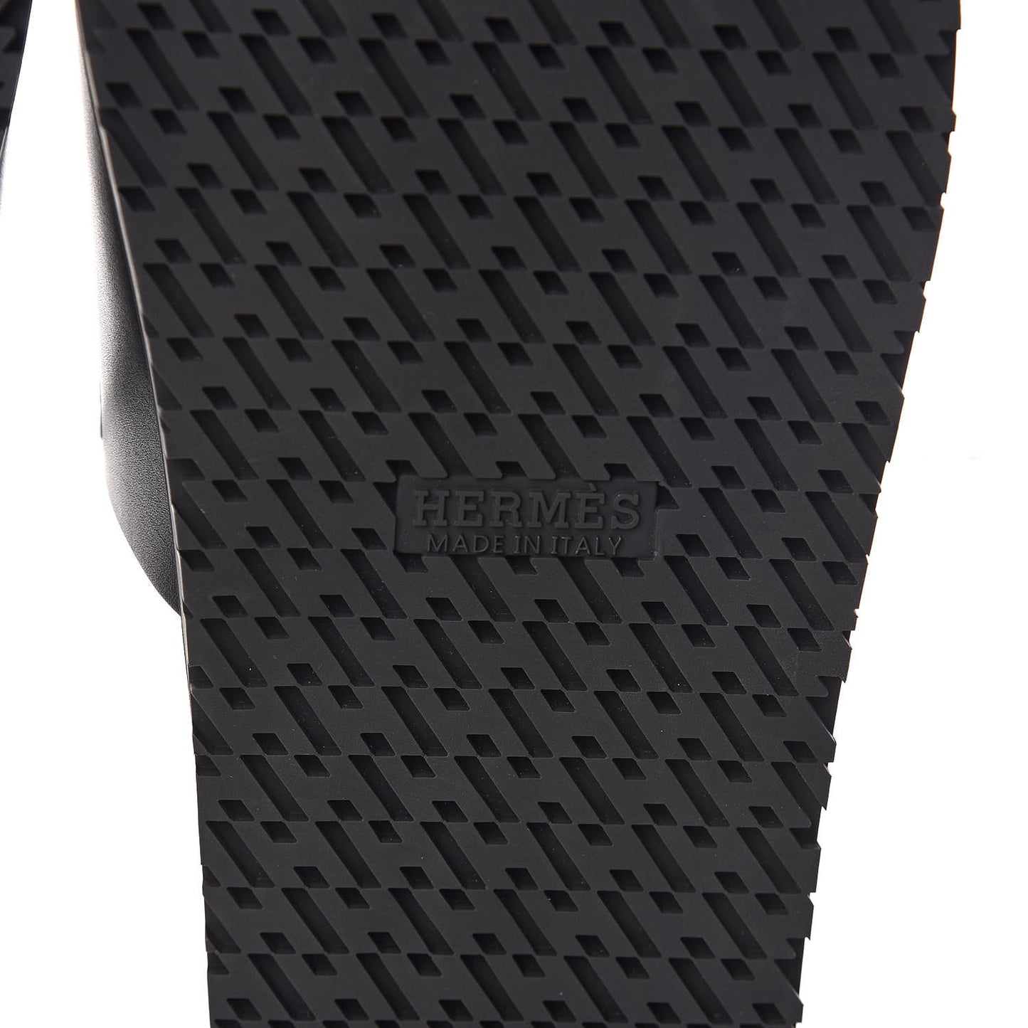 Calfskin Mens Vigo Sandals 45 Black