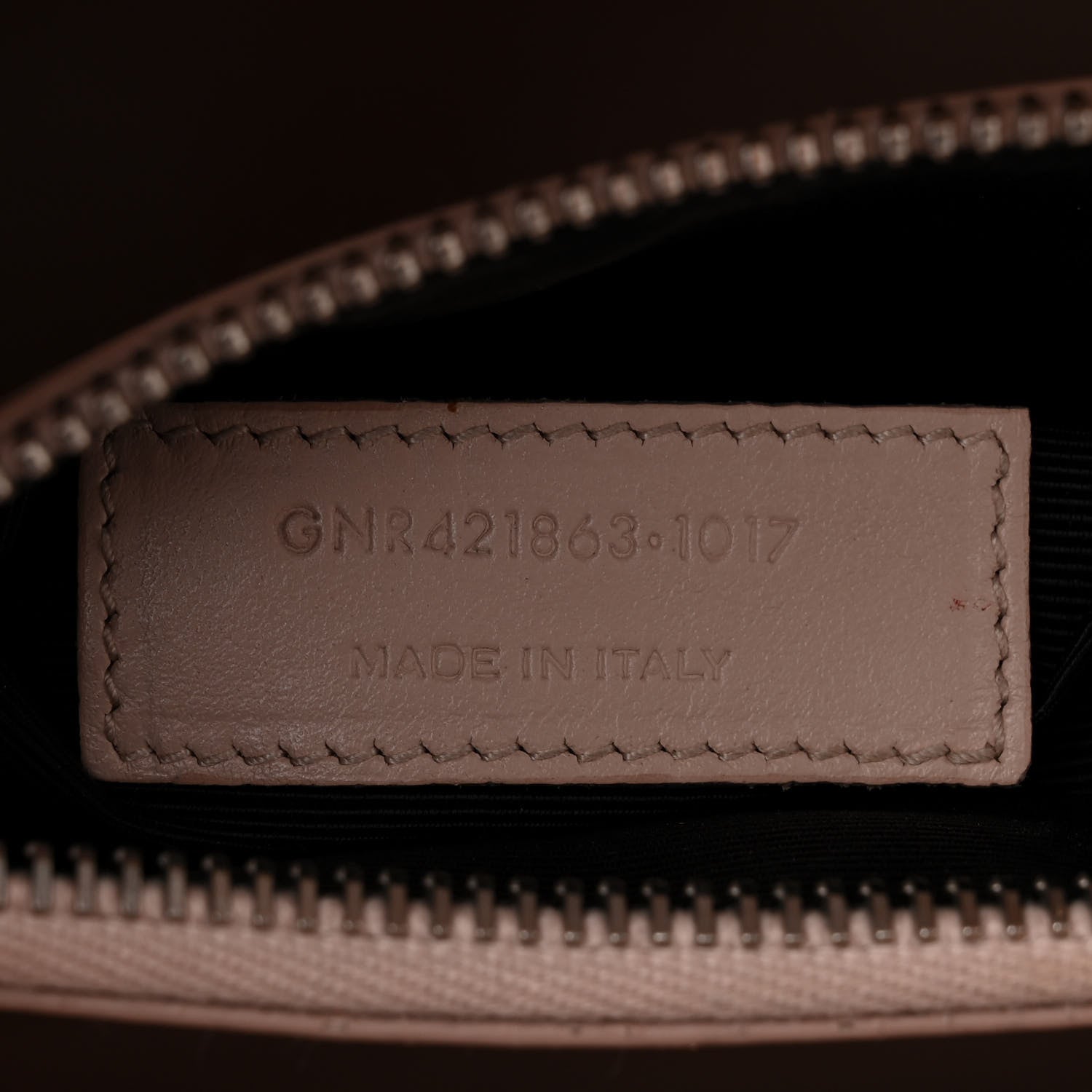 Saint Laurent Calfskin Crocodile Embossed Baby Sac De Jour Rose Antic 7 of 14