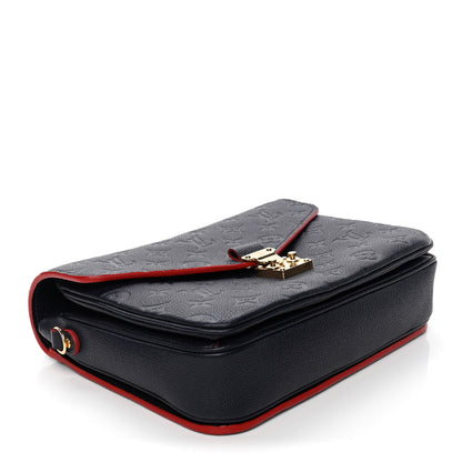 Louis Vuitton Empreinte Pochette Metis Marine Rouge 3 of 10