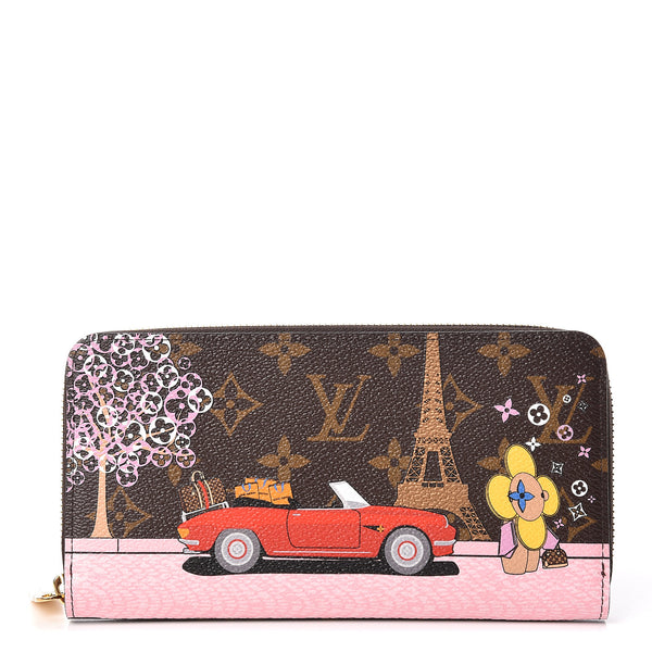 Louis Vuitton Monogram 2019 Christmas Animation Zippy Wallet