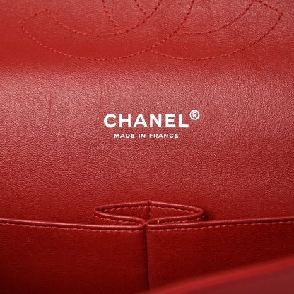 Chanel Patent Quilted Maxi Double Flap Red 7 of 12