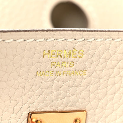 Hermes Togo Birkin 25 Craie 5 of 12