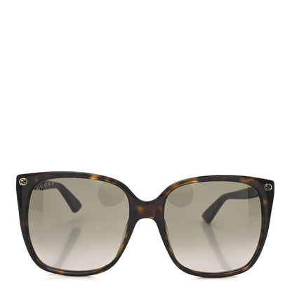 Gucci Acetate GG Sunglasses GG0022S Havana 2 of 7