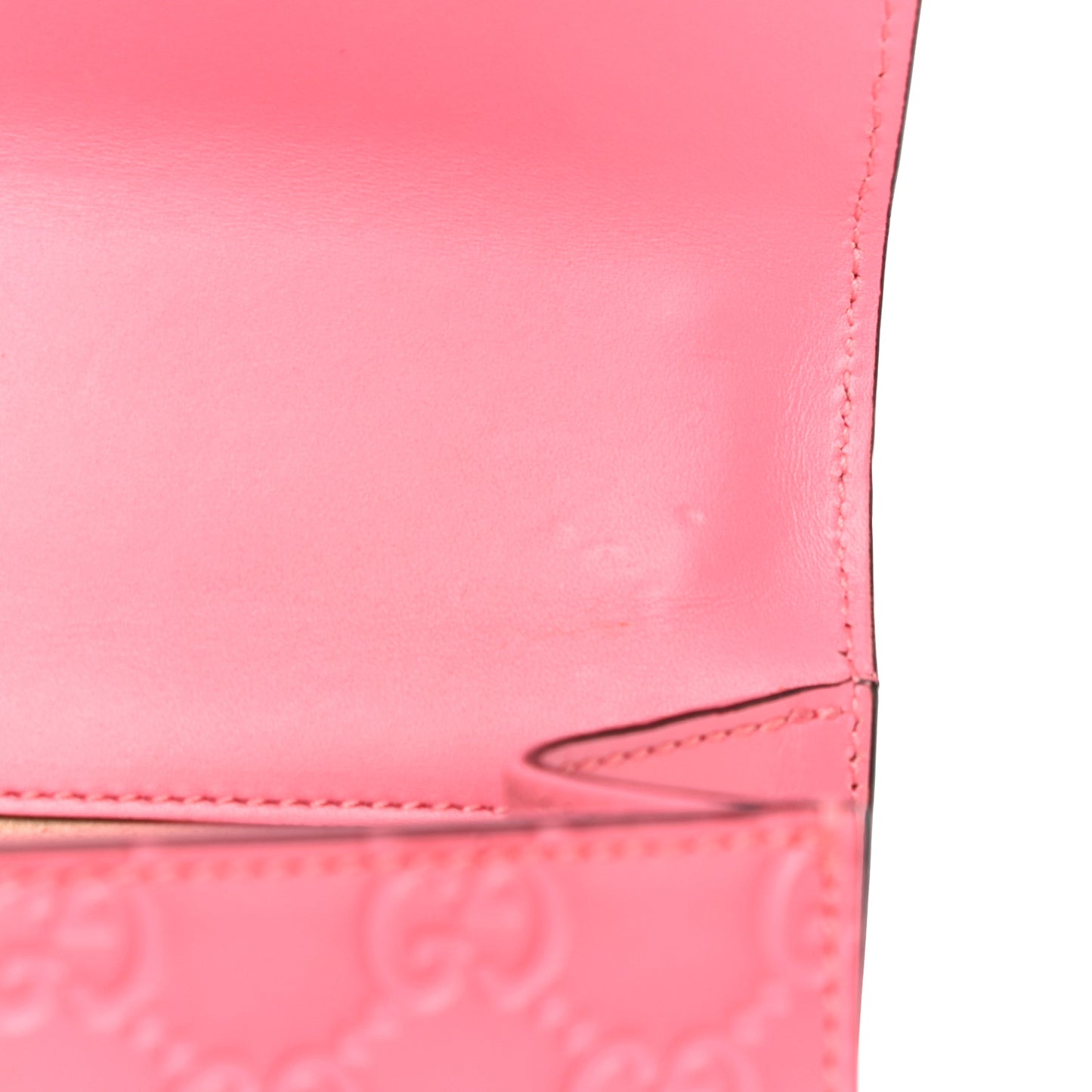 Guccissima Small Padlock Shoulder Bag Flush